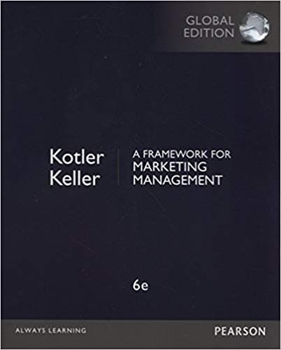 a framework for marketing management 6e pdf