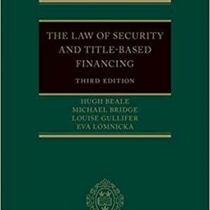 The Law of Security and Title-Based Financing (3rd Edition) - eBook