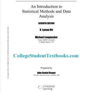 An Introduction to Statistical Methods and Data Analysis 7e solutions