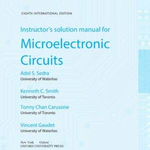Microelectronic Circuits 8th international edition solutions