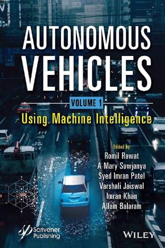 Autonomous Vehicles, Volume 1: Using Machine Intelligence - PDF