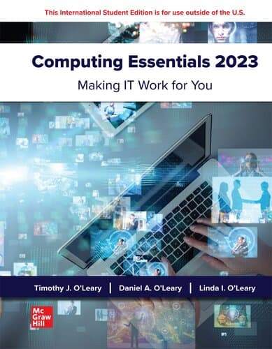 Computing Essentials 2023 (29th Edition) - PDF