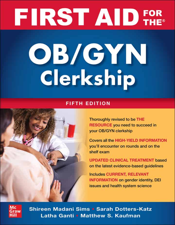 First Aid for the OB/GYN Clerkship (5th Edition) - PDF