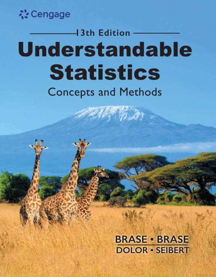 Understandable Statistics: Concepts and Methods (13th Edition) - PDF