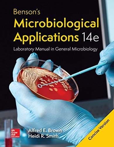 Benson's Microbiological Applications Laboratory Manual-Concise Version (14th Edition) - eBook