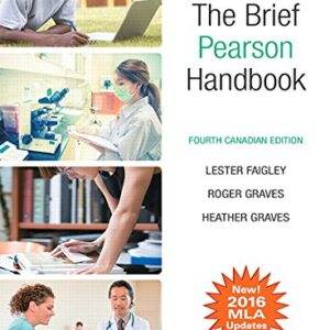 The Brief Pearson Handbook (4th Canadian Edition) - MLA Update - PDF (Scanned)