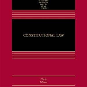 Constitutional Law (9th Edition) - ePub/PDF