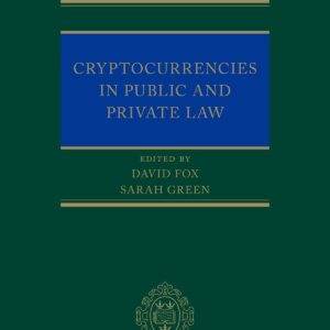Cryptocurrencies in Public and Private Law - eBook
