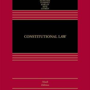 Constitutional Law (9th Edition) - ePub/PDF